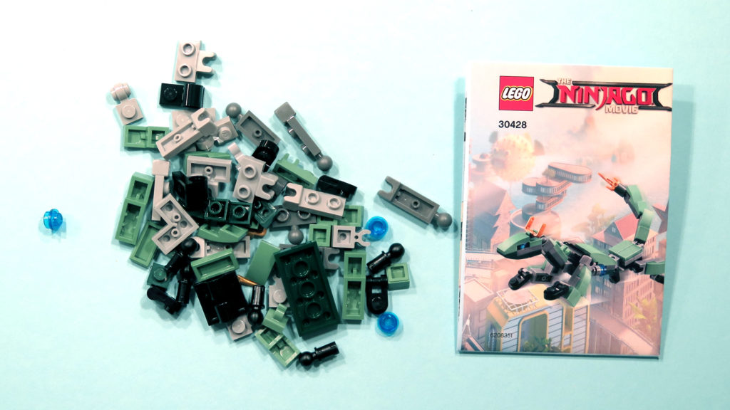 LEGO NINJAGE 30428 Green Ninja Mech Dragon Einzelteile | ©2017 Brickzeit