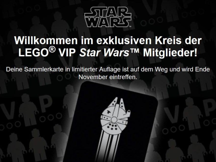 Schwarze LEGO® VIP Karte Ankündigung Beitragsbild | © LEGO