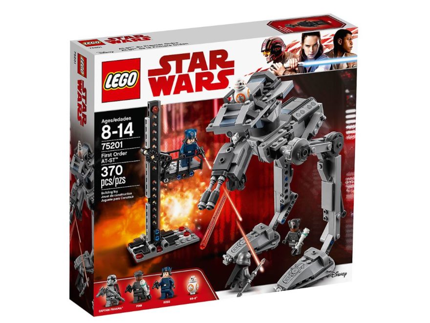 LEGO® Star Wars™ 75201 First Order AT-ST™ Packung Vorderseite | ©LEGO Gruppe
