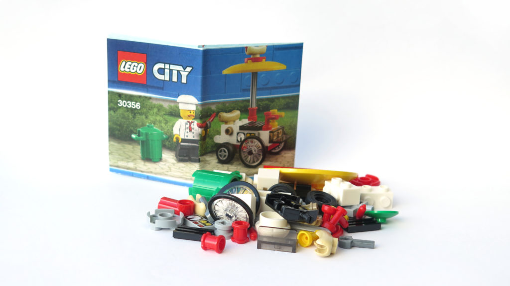 LEGO City 30356 Hotdog-Wagen - Inhalt | © 2018 Brickzeit