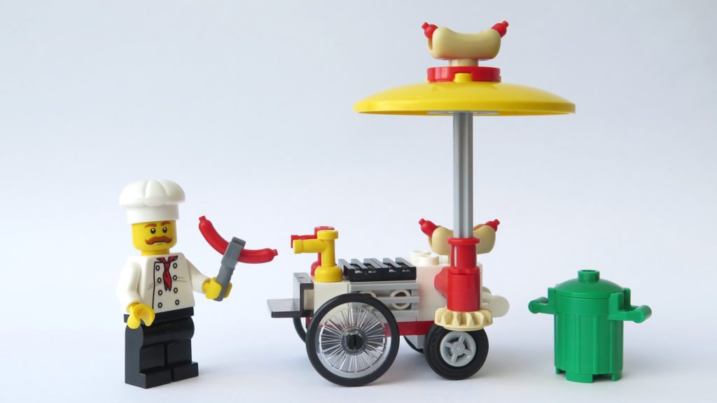 LEGO City 30356 Hotdog-Wagen - Rückseite | © 2018 Brickzeit
