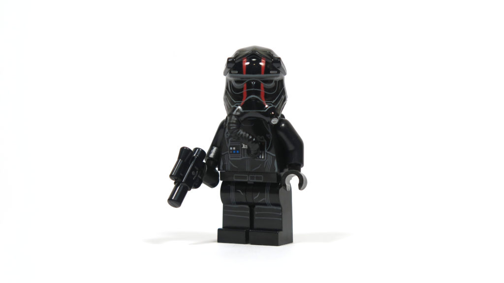 LEGO® Star Wars™ 75179 Kylo Ren's TIE Fighter - First Order TIE Pilot - Vorderseite | ©2018 Brickzeit