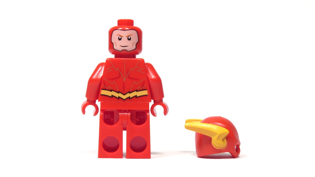 LEGO® DC Comics Super Heroes - The Flash Minifigur - Rückseite | ©2018 Brickzeit