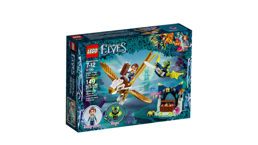LEGO® Elves 41190 Emily Jones und die Fluch auf dem Adler - Packung | ©LEGO Gruppe