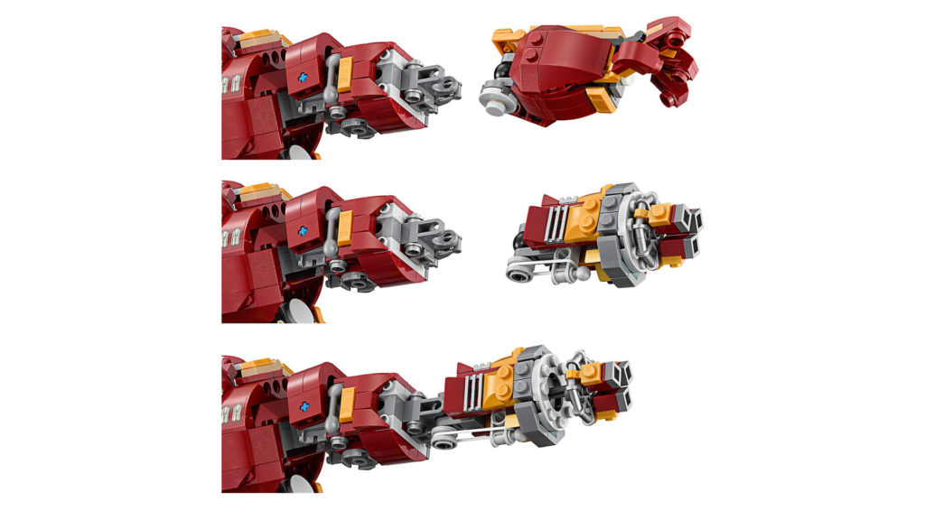LEGO Marvel Super Heroes 76105 The Hulkbuster: Ultron Edition - modularer Arm | ®LEGO Gruppe