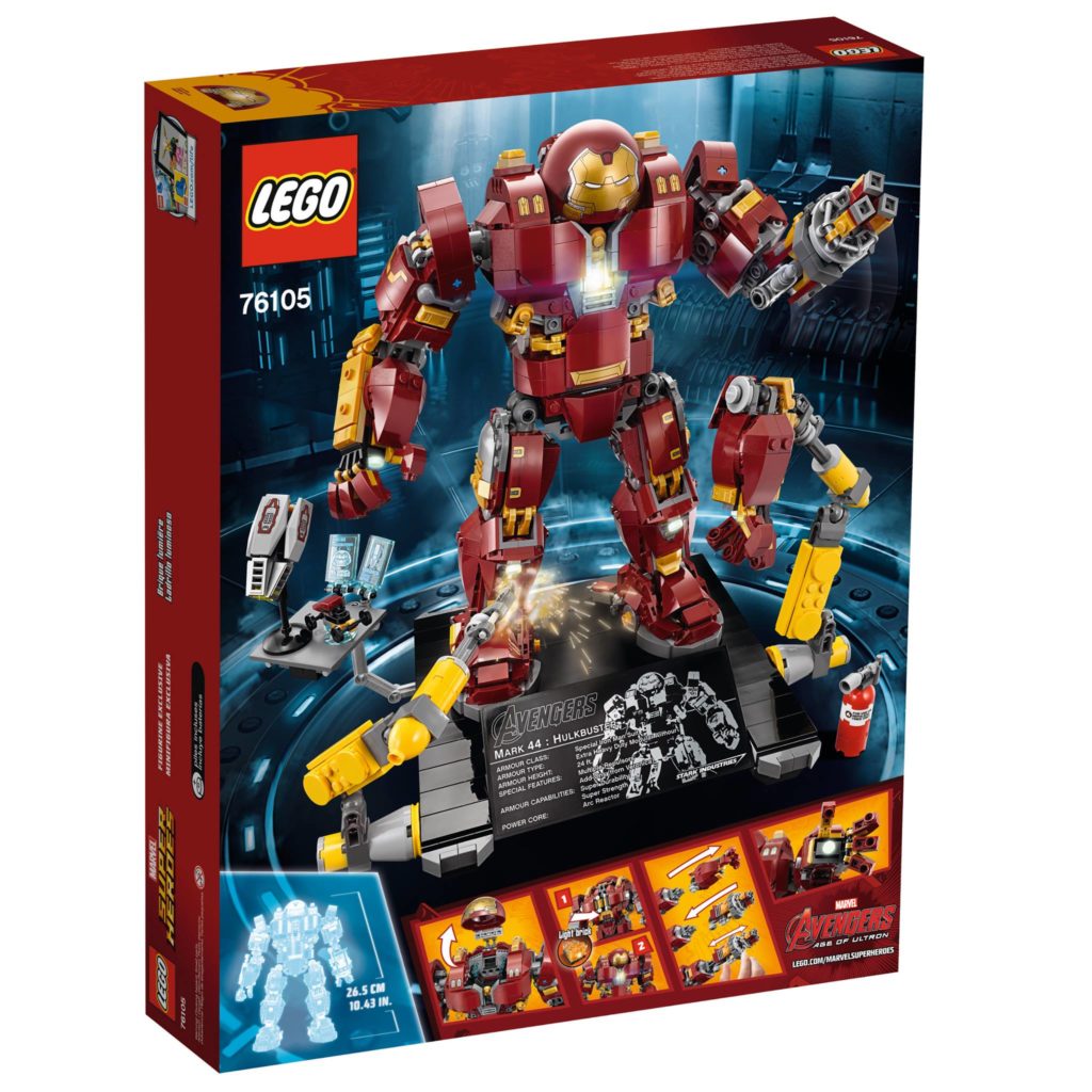 LEGO Marvel Super Heroes 76105 The Hulkbuster: Ultron Edition - Packung 2 | ®LEGO Gruppe