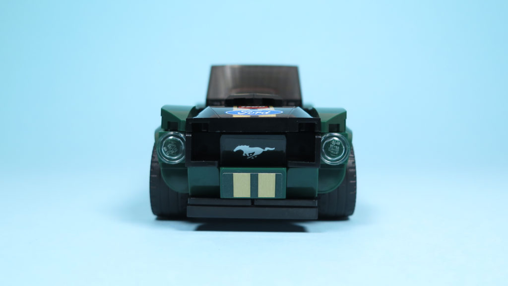 LEGO® Speed Champions - 75884 - 1968 Ford Mustang Fastback - Front | ©2018 Brickzeit