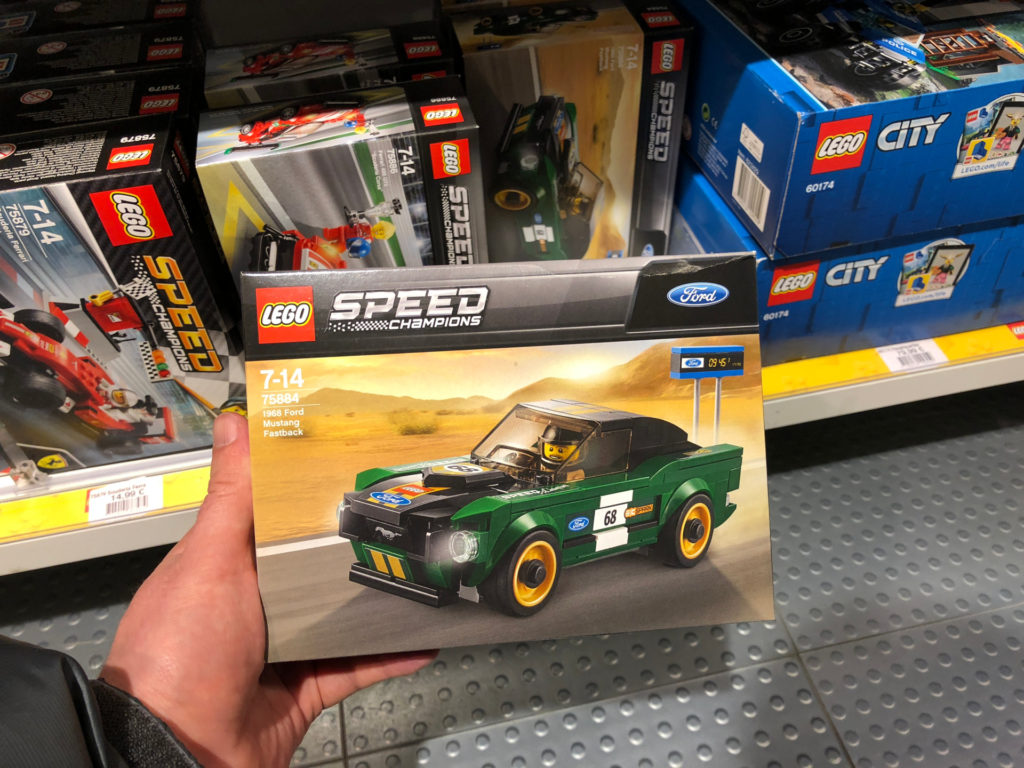LEGO Speed Champions 1968 Ford Mustang Fastback (75884) | ©2018 Brickzeit