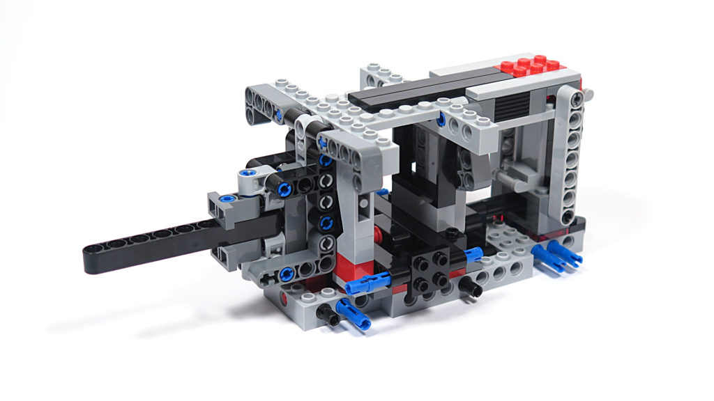 LEGO® Star Wars™ 75189 First Order Heavy Assault Walker™ - Bauabschnitt 1 - Vorderseite | ©2018 Brickzeit
