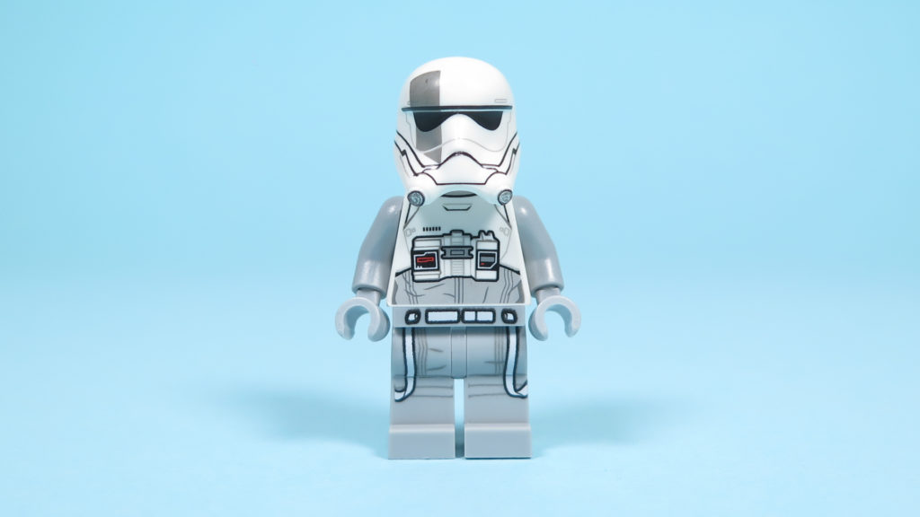 LEGO® Star Wars™ 75195 Ski Speeder™ vs. First Order Walker™ Microfighters - First Order Walker Driver vorne | ©2018 Brickzeit