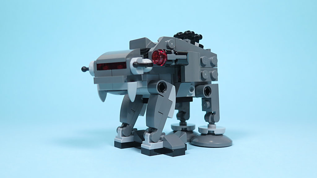 LEGO® Star Wars™ 75195 Ski Speeder™ vs. First Order Walker™ Microfighters - Walker vorne | ©2018 Brickzeit