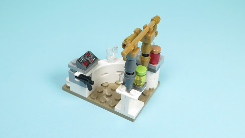 LEGO® Star Wars™ 75205 Mos Eisley Cantina™ - Bauabschnitt 2 - Bar - Kassenbereich | ©2018 Brickzeit