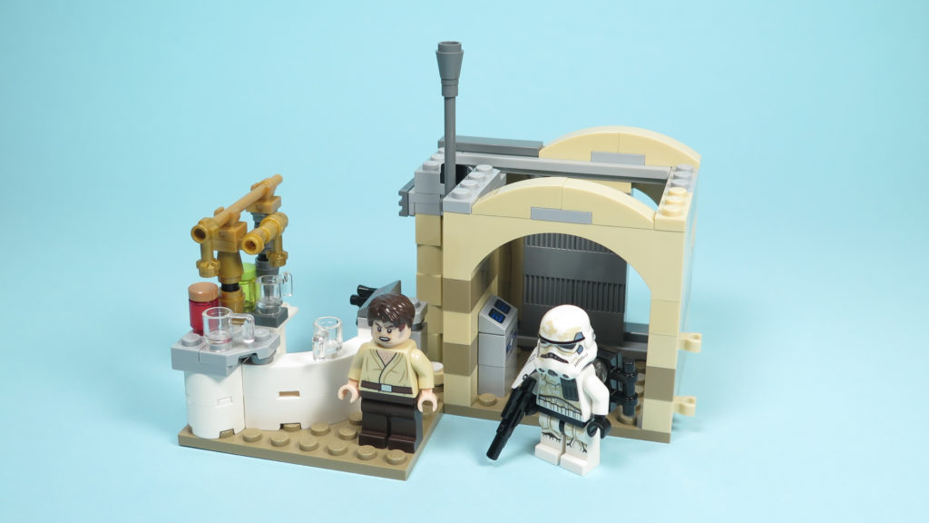 LEGO® Star Wars™ 75205 Mos Eisley Cantina™ - Bauabschnitt 2 | ©2018 Brickzeit
