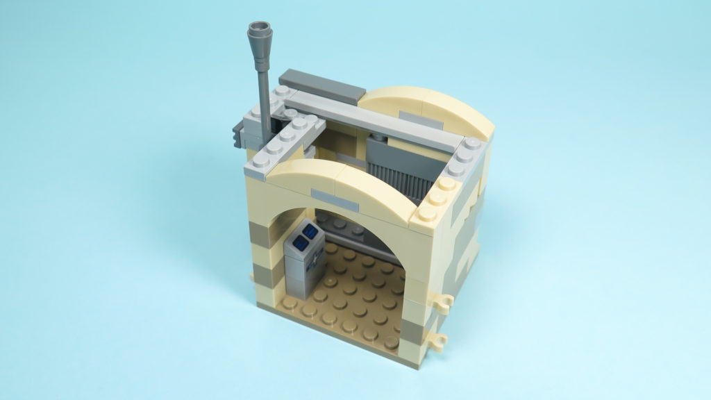 LEGO® Star Wars™ 75205 Mos Eisley Cantina™ - Bauabschnitt 2 - Eingang - Innenbereich| ©2018 Brickzeit
