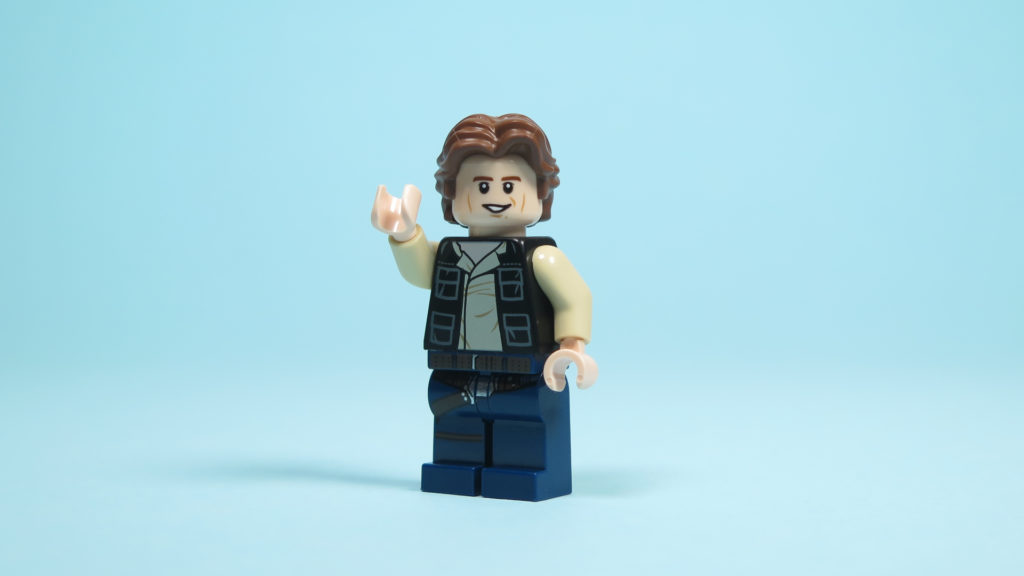 LEGO® Star Wars™ 75205 Mos Eisley Cantina™ - Han Solo - Vorderseite | ©2018 Brickzeit
