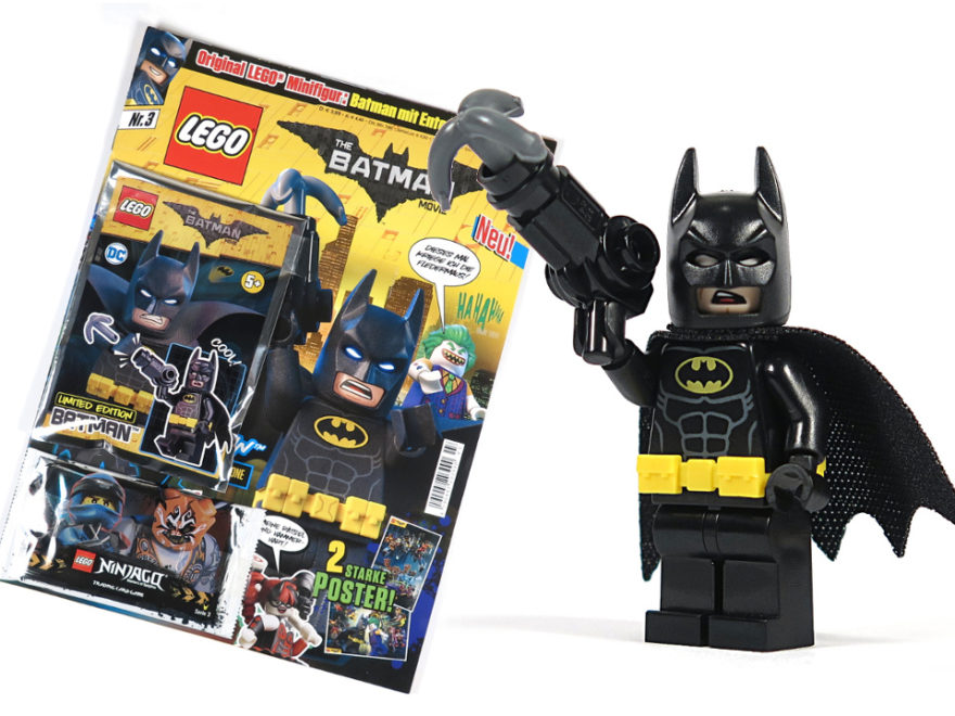 LEGO® The Batman Movie Magazin Nr. 3 von Blue Ocean Entertainment - Titelbild| ©2018 Brickzeit