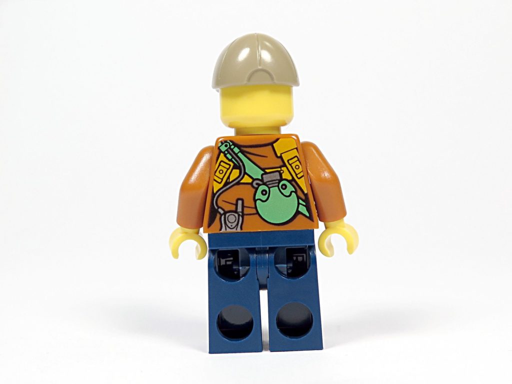 LEGO® City Dschungel-Quad (30355) - Abenteurerin Rückseite | ©2018 Brickzeit