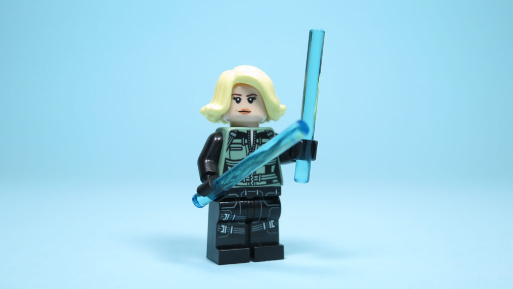 LEGO® Marvel Super Heroes 76101 Outrider Dropship-Attacke - Black Widow in Aktion | ©2018 Brickzeit