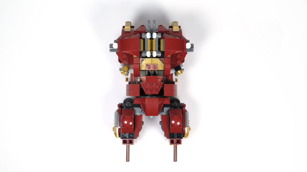 LEGO® Marvel Super Heroes - 76105 - Der Hulkbuster: Ultron Edition - Bauabschnitt 3 - Rückseite | ©2018 Brickzeit