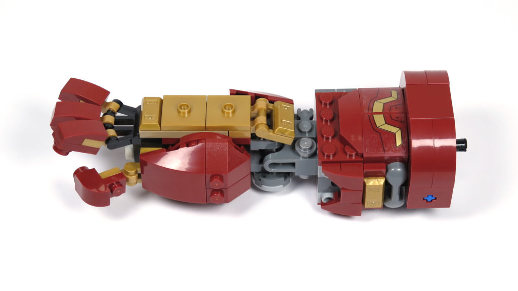 LEGO® Marvel Super Heroes - 76105 - Der Hulkbuster: Ultron Edition - Bauabschnitt 6 - Arm 1 | ©2018 Brickzeit