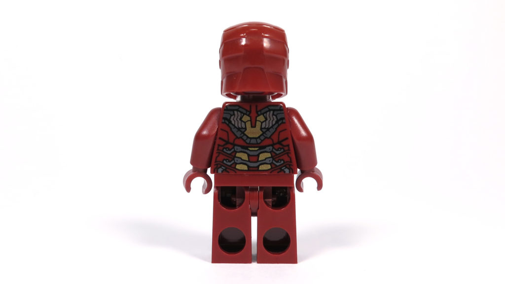 LEGO® Marvel Super Heroes - 76105 - Der Hulkbuster: Ultron Edition - Iron Man Minifigur Rückseite | ©2018 Brickzeit
