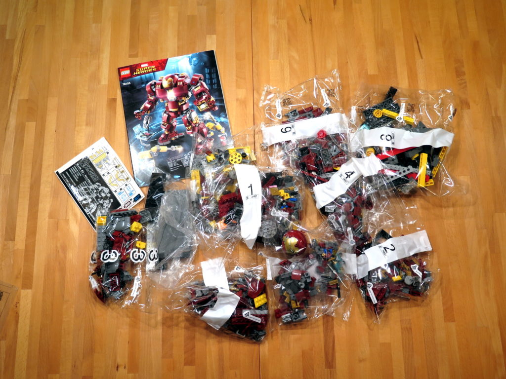 LEGO® Marvel Super Heroes - 76105 - Der Hulkbuster: Ultron Edition - Inhalt | ©2018 Brickzeit