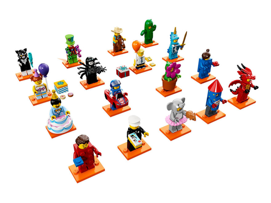 LEGO® Minifiguren Serie 18: Party (71021) - Übersicht | ©LEGO Gruppe