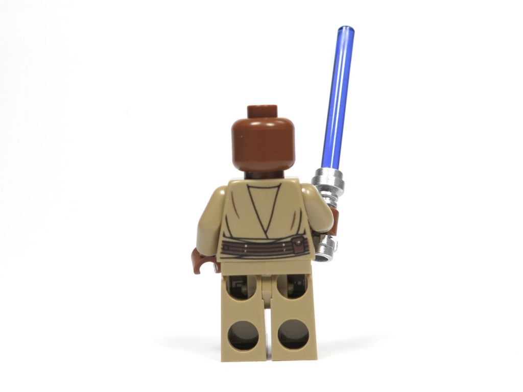 LEGO® Star Wars™ 75199 General Grevious Combat Speeder - Minifigur Mace Windu Rückseite | ©2018 Brickzeit