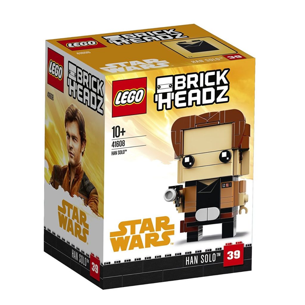 LEGO® Brickheadz Star Wars Han Solo (41608) - Packung | ©2018 Brickzeit