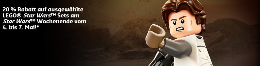 LEGO® Star Wars™ May4th 2018 - 20 Prozent Rabatt | ©LEGO Gruppe