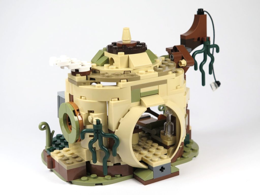 LEGO® Star Wars™ Yoda's Hütte (75208) - Hütte rechts vorne | ©2018 Brickzeit