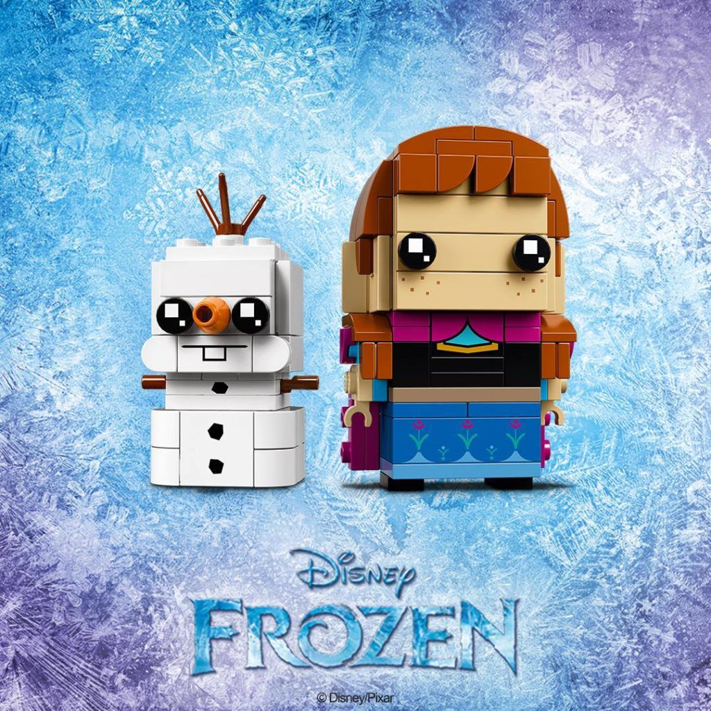 LEGO® Brickheadz Disney Frozen Anna und Olaf (41618) - Teaserbild | ©LEGO Gruppe
