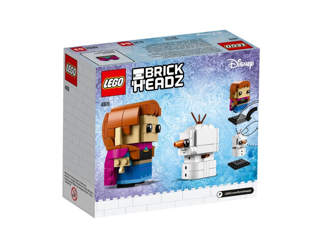LEGO® Brickheadz™ Anna & Olaf (41618) - Bild 5 | ©LEGO Gruppe
