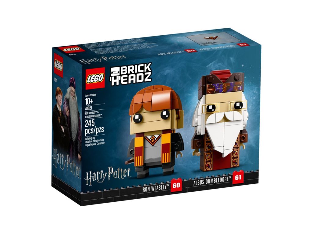 LEGO® Brickheadz Ron Weasley und Albus Dumbledore (41621) Bild 4 | ©LEGO Gruppe
