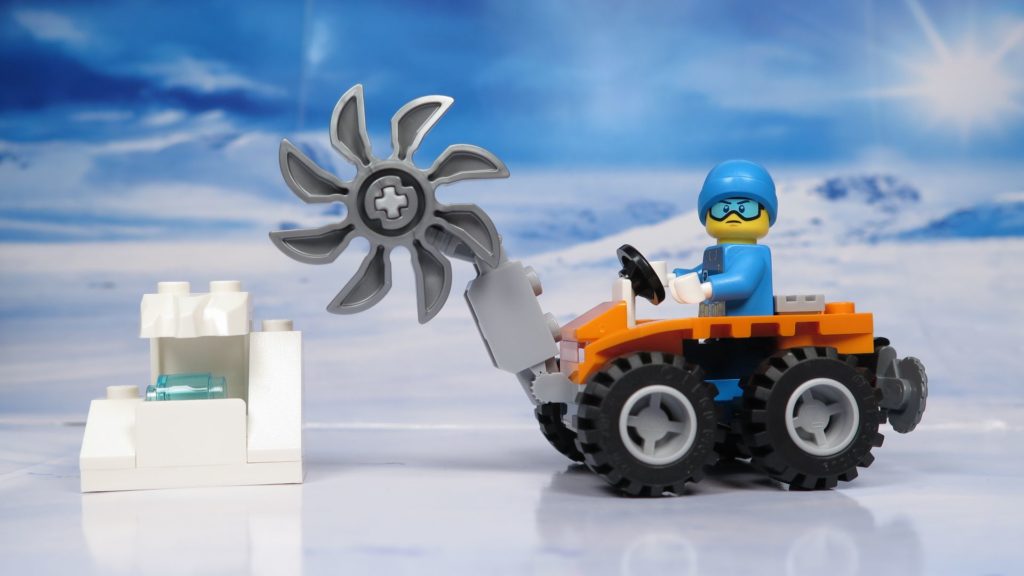LEGO® City Arktis Eissäge - Set | ®2018 Brickzeit