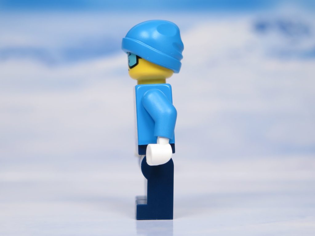 LEGO® City Arktis Eissäge - Minifigur, linke Seite | ®2018 Brickzeit