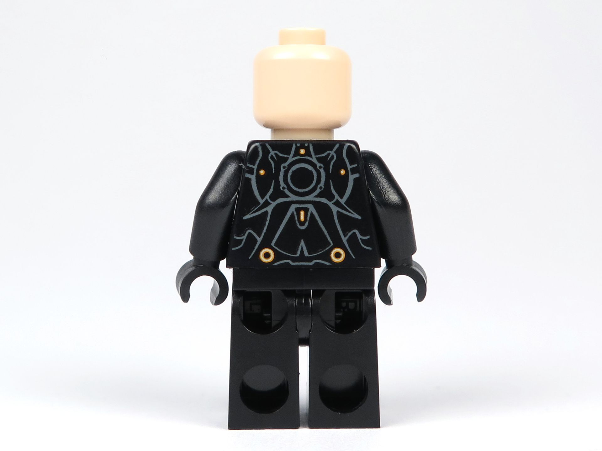LEGO® Ideas TRON: Legacy (21314) - Rinzler ohne Haare, Rückseite | ©2018 Brickzeit