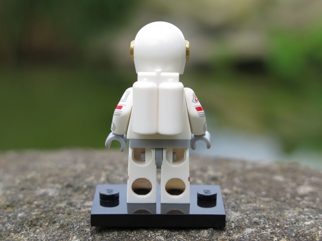 LEGO® Minifiguren Serie 15 (71011) - Astronaut Rückseite | ©2018 Brickzeit