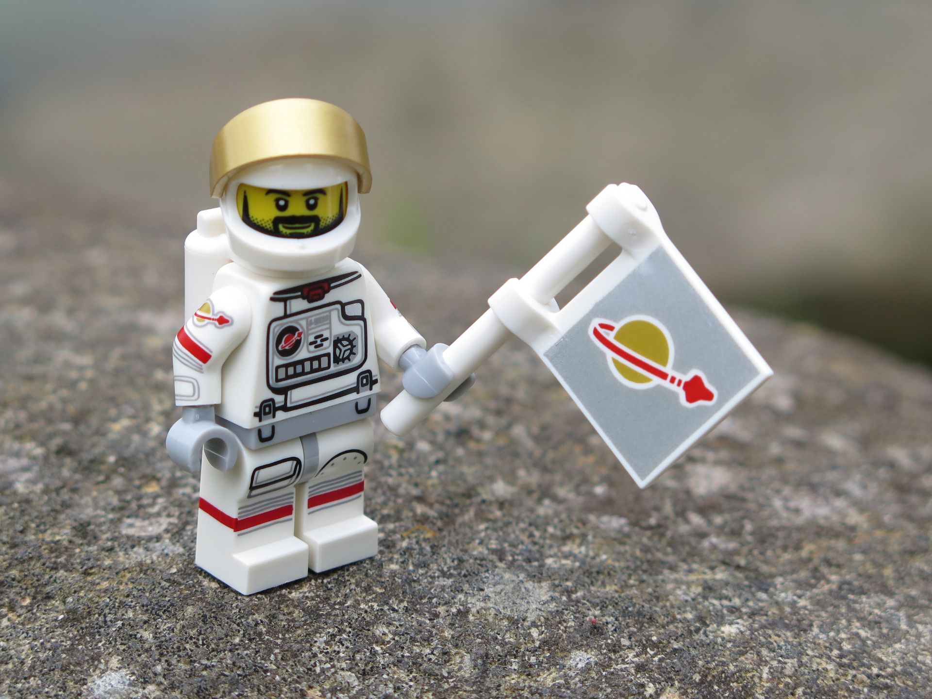 Lego Minifigur 71011 Figur 2 Astronaut Serie 15 Sammlerauflösung Neu 