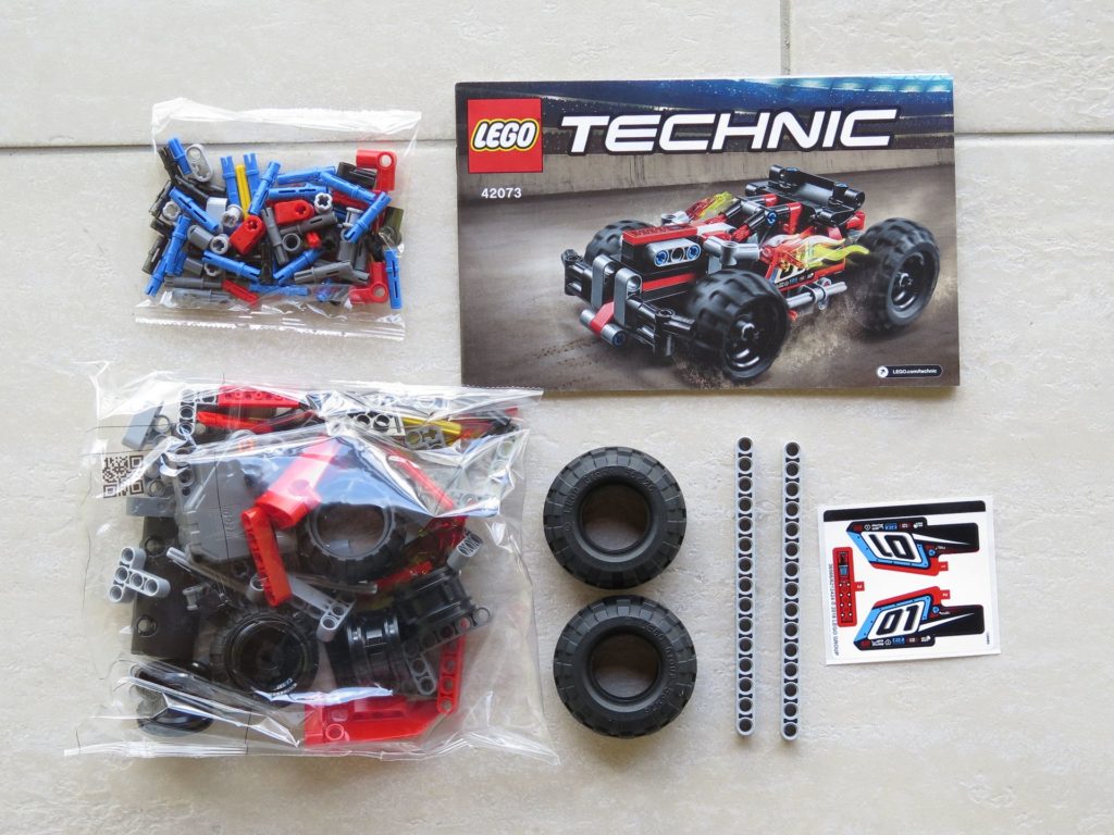 LEGO® Technic BUMMS! (42073) - Inhalt | ©2018 Brickzeit