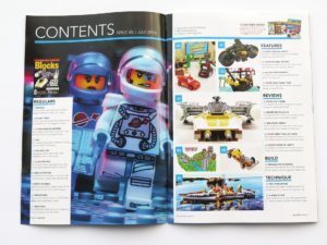 LEGO Blocks Magazine Ausgabe 45 - Inhalt