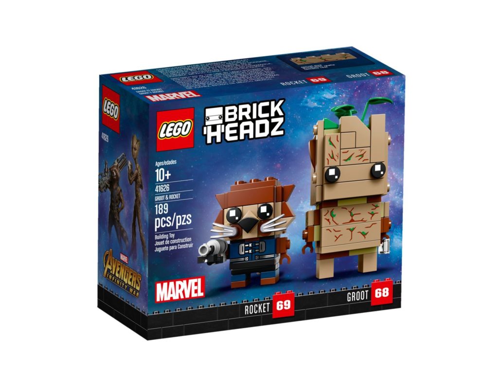 LEGO Brickheadz Rocket und Groot (41626) - Bild 2 | ©LEGO Gruppe