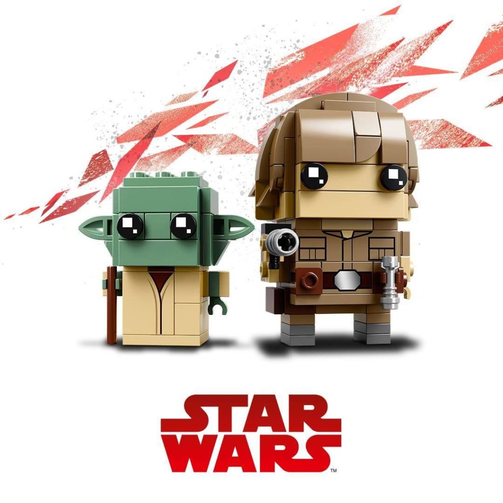 LEGO® Brickheadz™ Star Wars™ Luke & Yoda™ (41627) | ©2018 LEGO Gruppe