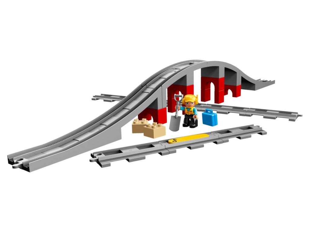 LEGO® DUPLO® Eisenbahnbrücke und Schienen (10872) | ©LEGO Gruppe
