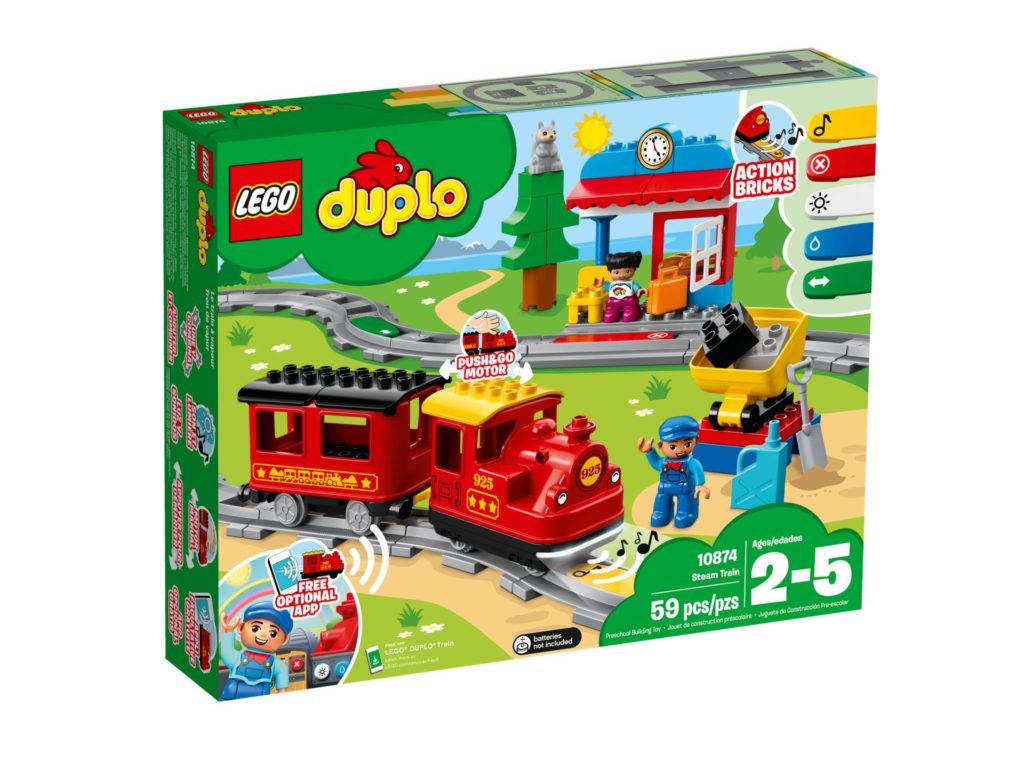 LEGO® DUPLO® Dampfeisenbahn (10874) | ©LEGO Gruppe