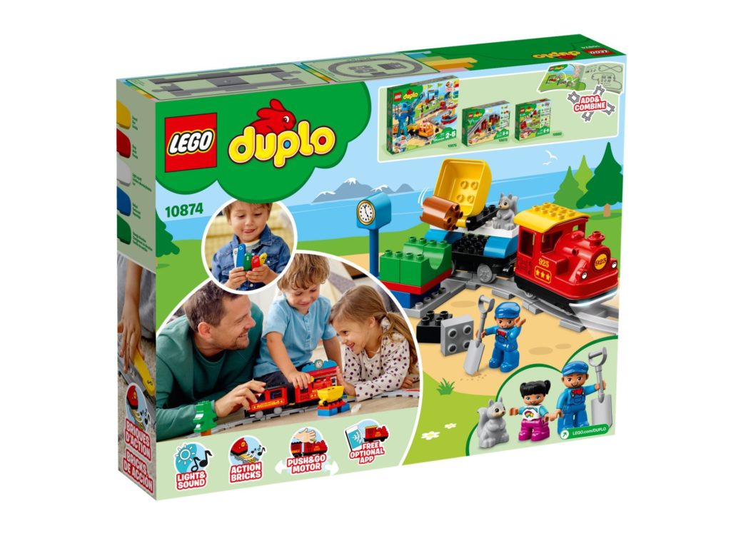 LEGO® DUPLO® Dampfeisenbahn (10874) | ©LEGO Gruppe