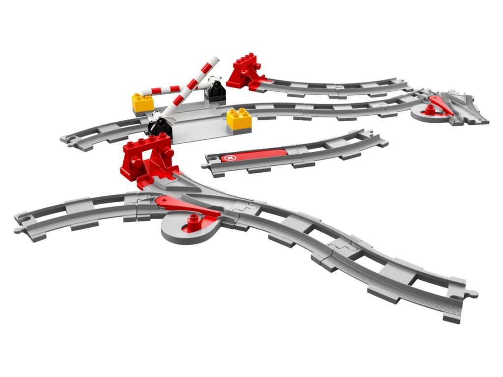 LEGO® DUPLO® Eisenbahnschienen (10882) | ©LEGO Gruppe