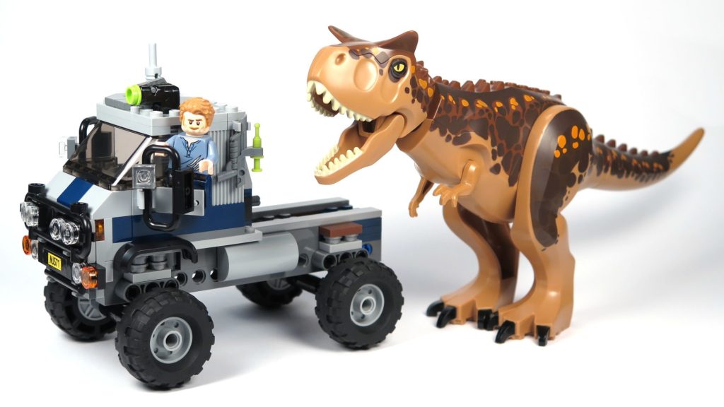 LEGO® Jurassic World Carnotaurus (75929) - Bauabschnitt 1 fertig 2 | ©2018 Brickzeit