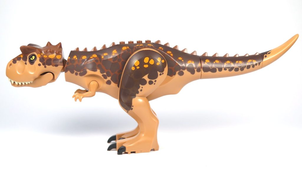 LEGO® Jurassic World Carnotaurus (75929) - Carnotaurus linke Seite | ©2018 Brickzeit