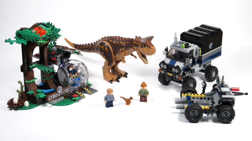 LEGO® Jurassic World Carnotaurus (75929) - komplettes Set 2 | ©2018 Brickzeit